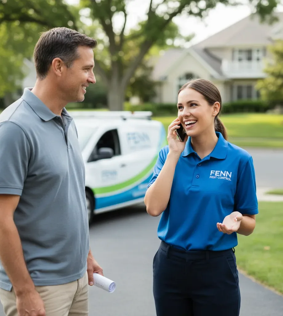 Fenn Pest Control customer support in Asbury